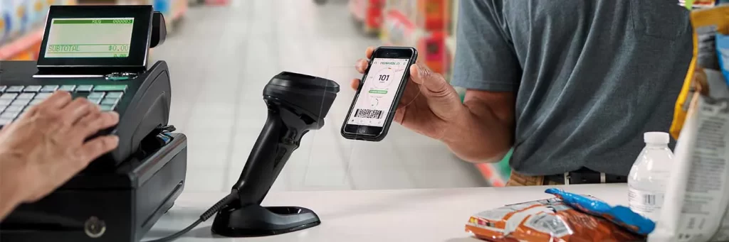 دستگاه بارکدخوان سوپرمارکت