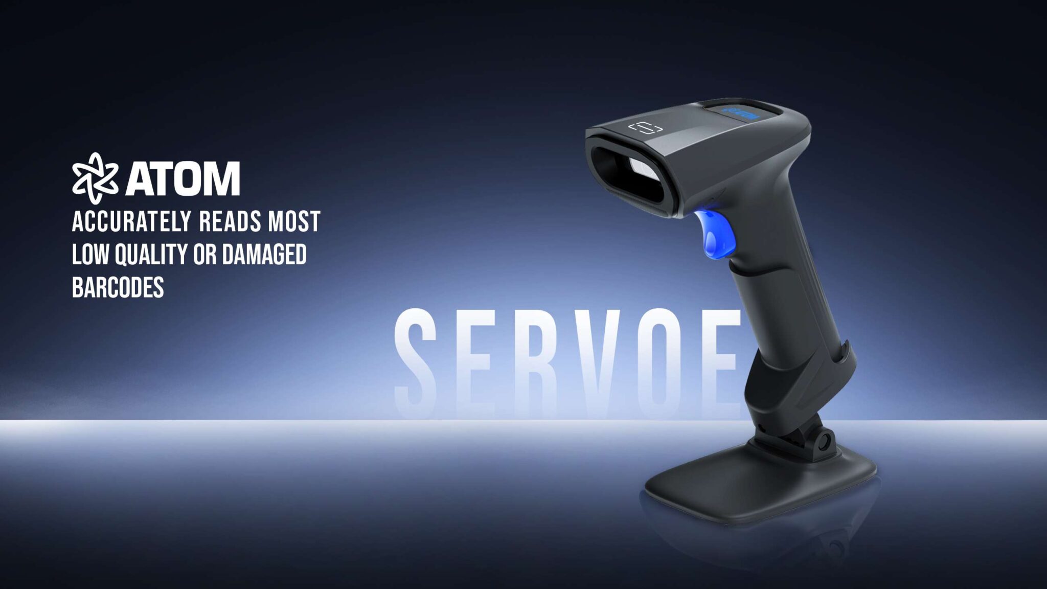 بارکدخوان دوبعدی ATOM SERVO E