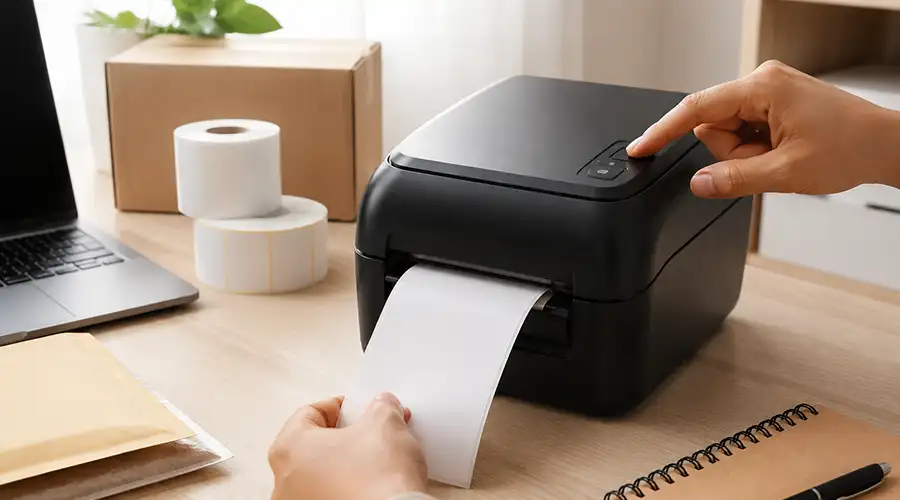 آموزش کار با لیبل پرینتر